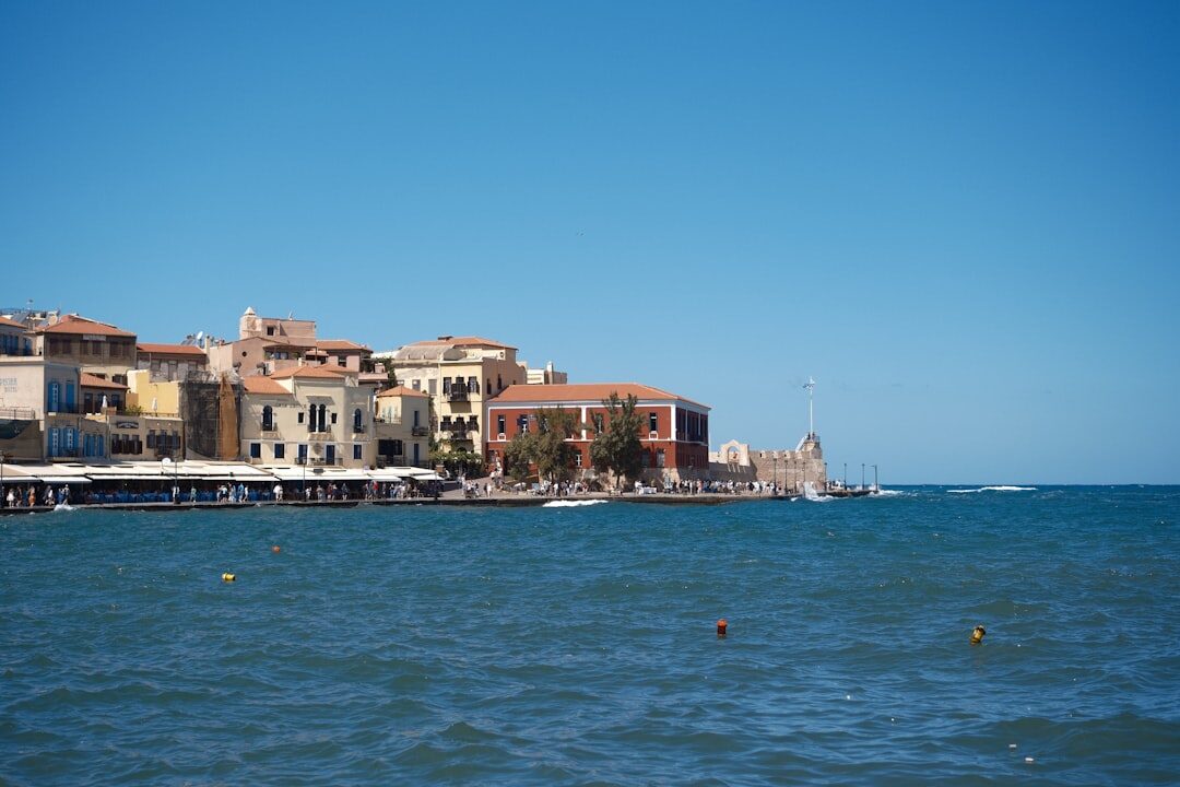 greek island harbor