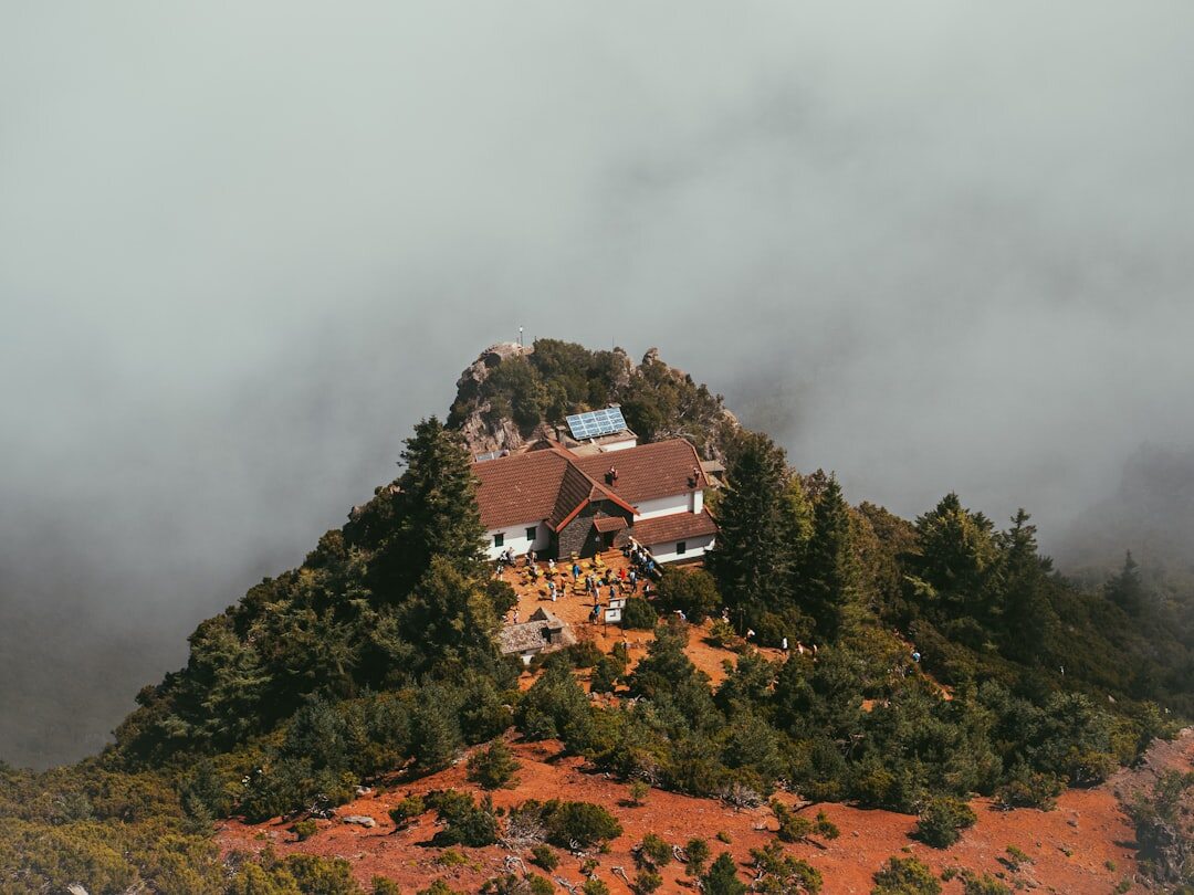 hidden luxury villa in mountains