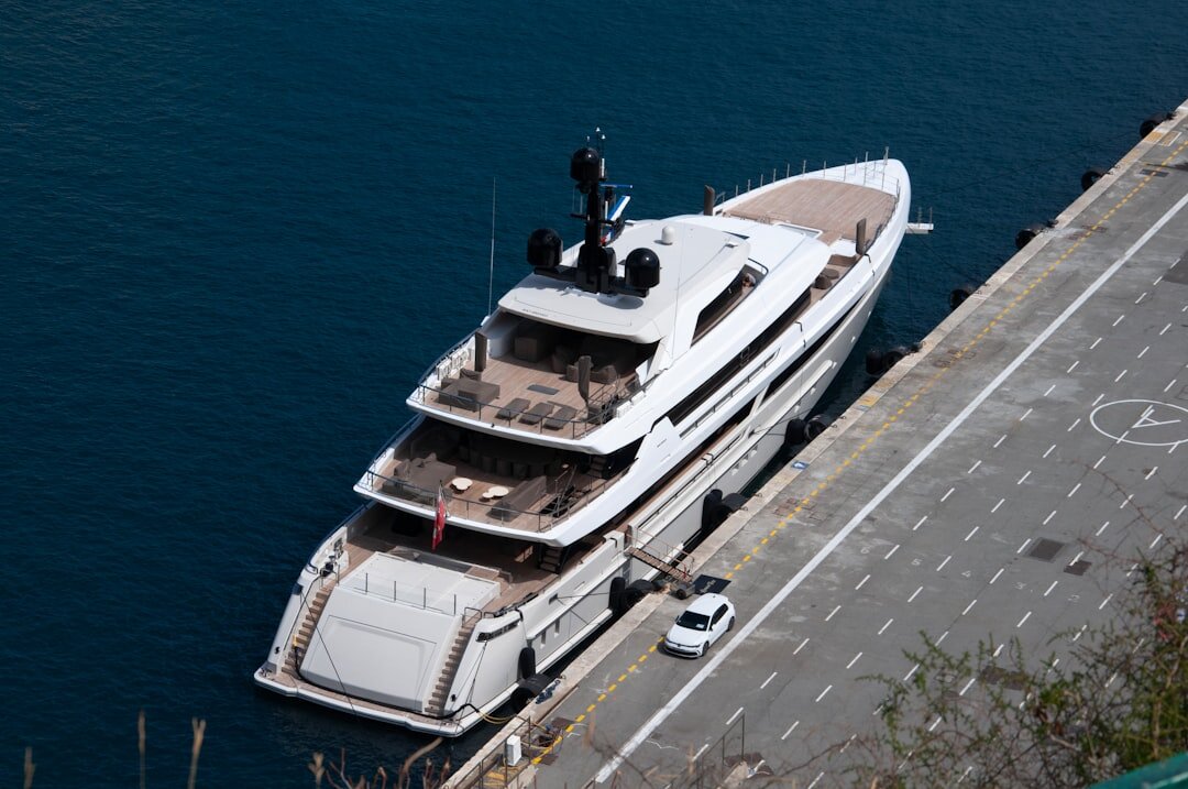 yacht on riviera
